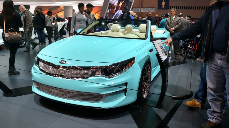 Apparently this Optima’s teeth weren’t straight, so now it wears braces.